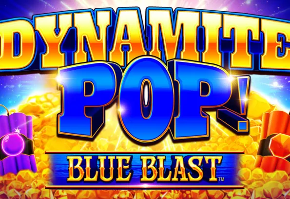 Dynamite Pop Blue Blast Promotional Logo