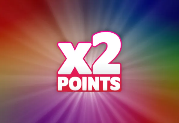 march 2026 double points