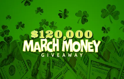$120K March money giveaway