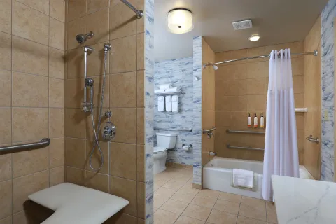 Barrier Free Suite Bathroom 